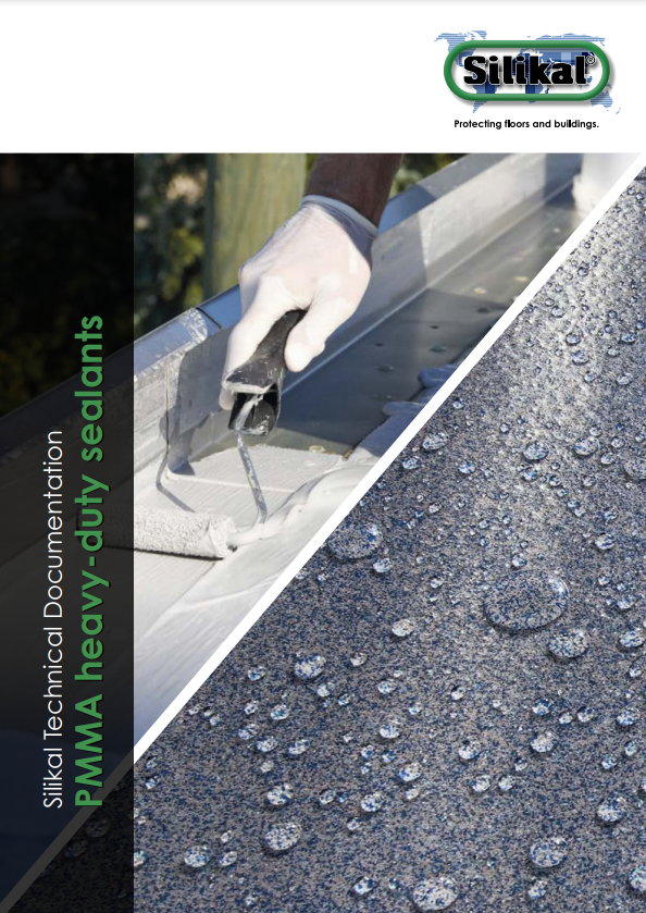 Technical documentation of Silikal high performance waterproofing