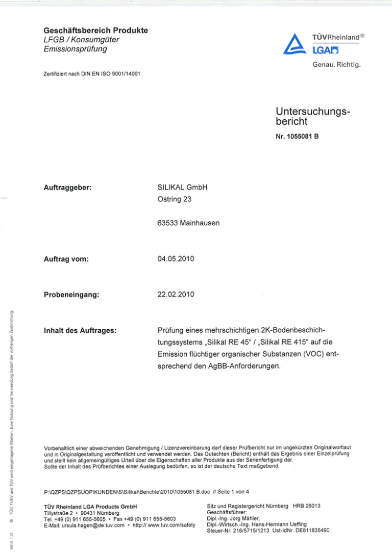 Downloads Silikal GmbH